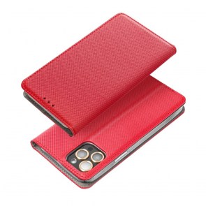SMART CASE Kniha pro OPPO A40 červená