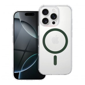 Drop Glue Barevný kroužek Mag Cover kompatibilní s MagSafe pro SAMSUNG A56 tmavě zelený