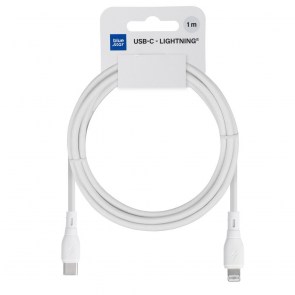 BLUE STAR ECO kabel 2,4A 27W Type C to Lightning PJ72-18-3 1m bílý