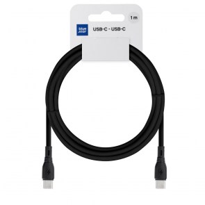 BLUE STAR ECO kabel 3A 60W typ C na typ C PJ73-13-3 1m černý