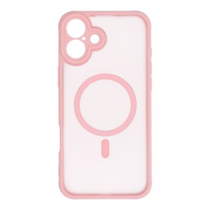 Pouzdro FULL MATTE MAG COVER kompatibilní s MagSafe pro IPHONE 12 Pro Max jasny różowy