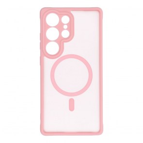 Pouzdro FULL MATTE MAG COVER kompatibilní s MagSafe pro XIAOMI REDMI NOTE 14 PRO 5G jasny różowy