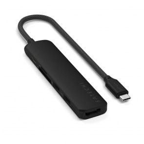 SATECHI adaptér HUB 6v1 Typ C ST-P6SK black