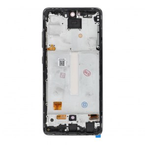 LCD displej pro SAMSUNG A52 5G / A52 HARD OLED s rámečkem