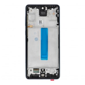 LCD displej pro SAMSUNG A73 A736 SOFT OLED s rámečkem
