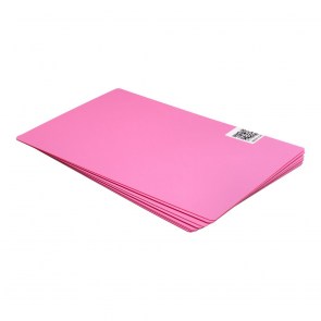 Fólie na zadní kryt 180 x 120 mm 10 ks - růžová s brokáty
