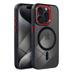 Pouzdro COLOR EDGE MAG COVER kompatibilní s MagSafe pro IPHONE 17 Air černé červené