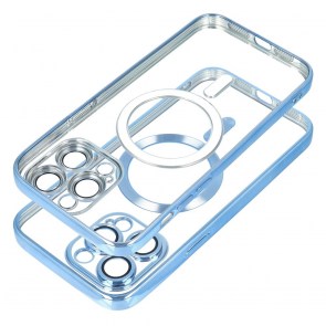 Pouzdro ELECTRO MAG COVER kompatibilní s MagSafe pro IPHONE 17 Plus modré