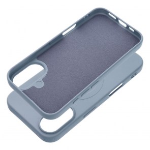 SILIKONOVÉ pouzdro MAG COVER (velký otvor) kompatibilní s MagSafe pro IPHONE 17 světle modré