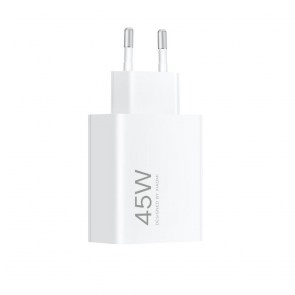 XIAOMI originální nabíječka USB A QC3.0 3A 45W MDY-17-EF bílá volně ložená
