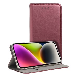 Pouzdro SMART MAGNETO Book pro OPPO A5 4G / A5 5G vínové