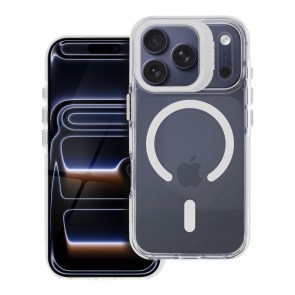 Pouzdro pro iPhone 11 Lens Mag Cover kompatibilní s MagSafe, bílé