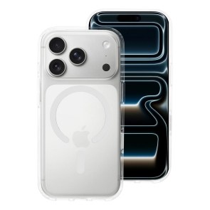  F-PROTECT Clear Hybrid Premium pouzdro kompatibilní s MagSafe pro IPHONE 17 PRO transparentní