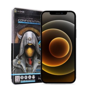 X-ONE Full Cover Extra Strong Privacy - pro iPhone 17 Air (celopolep) tvrzené sklo 9H