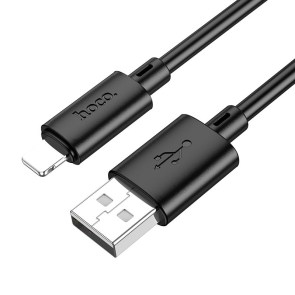 Kabel USB A na Lightning Hoco 2,4A 2 m X88 černý