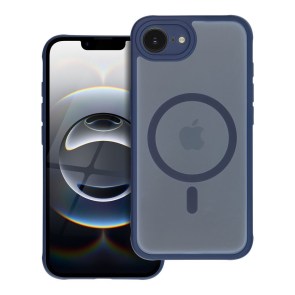 Pouzdro pro iPhone 16 Full Matte Mag Cover kompatibilní s MagSafe blue