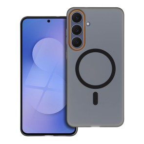 Pouzdro pro Samsung A36 Go Orange kompatibilní s MagSafe černé