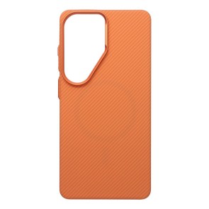 Pouzdro pro Samsung S26 ULTRA Kevlar kompatibilní s MagSafe oranžové