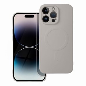 Pouzdro pro Samsung A27 Silicone Mag Cover kompatibilní s MagSafe šedé titanové