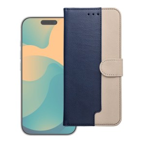 Flipové pouzdro pro Samsung S26 Split Book navy and cream
