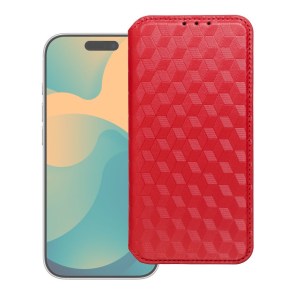 Flipové pouzdro pro Samsung S26 ULTRA Cubic Book červené