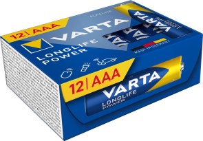 Alkalická baterie VARTA R3 (AAA) Longlife Power 12 ks