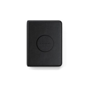 Lokátor kompatibilní s Apple Find My Satechi FindAll Obal na pas ve tvaru veganské kůže ST-VPCK černý