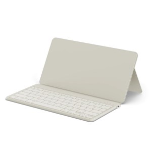 Bezdrátová klávesnice se stojánkem pro smartphone/tablet QWERTY Satechi Onthego sand