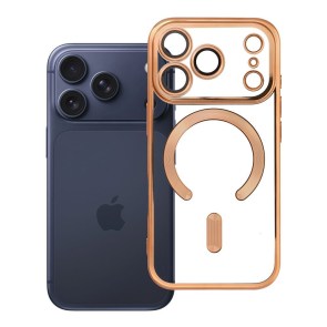 Pouzdro pro iPhone 17 Pro / 18 Pro Electro Mag Cover kompatibilní s MagSafe, zlaté