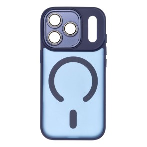 Pouzdro pro iPhone 18 Pro / 17 Pro Variete Mag Cover kompatibilní s MagSafe, tmavě modré