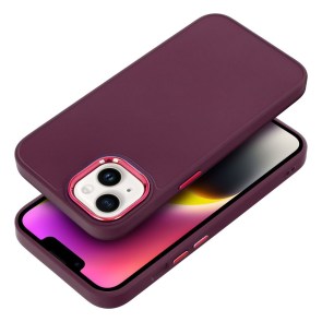 Pouzdro pro iPhone 18 Pro / 17 Pro Frame v barvě tmavé třešně