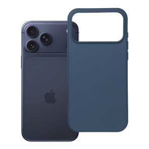 Pouzdro pro iPhone 18 Pro / 17 Pro, silikonové, tmavě modré