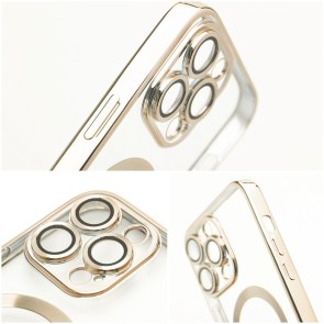 Pouzdro pro iPhone 18 Pro Max / 17 Pro Max Electro Mag Cover kompatibilní s MagSafe, zlaté