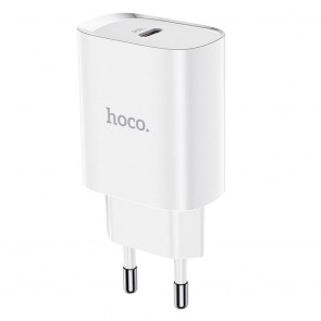 HOCO nabíječka Type C PD20W Fast Charge Smart Charging N14 bílá