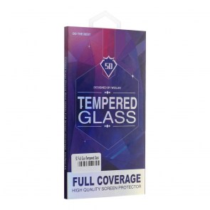 5D Full Glue Tempered Glass - pro Iphone XR / 11 (MATTE) černé