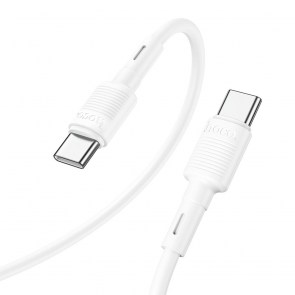 HOCO kabel Type C to Type C Power Delivery PD60W 3A Victory X83 1m bílý