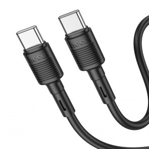 HOCO kabel Type C to Type C Power Delivery PD60W 3A Victory X83 1m černý