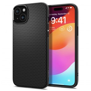 Pouzdro SPIGEN Liquid Air pro IPHONE 15 PLUS matně černé