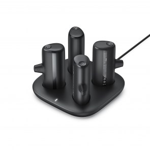 Powerbanka VEGER Pogo set 4 x 5000mAh LED černá