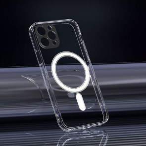 Pouzdro CLEAR MAG COVER kompatibilní s MagSafe pro IPHONE 16 Plus průhledné