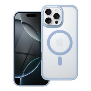 Pouzdro MATTE MAG COVER kompatibilní s MagSafe pro IPHONE 16 Pro Max modré