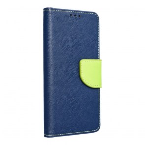 Pouzdro FANCY Book pro IPHONE 16 Plus navy / lime
