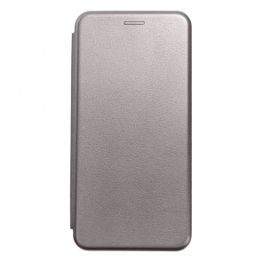 Pouzdro typu kniha ELEGANCE pro IPHONE 16 Pro Max šedé