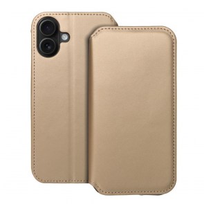 Pouzdro DUAL POCKET Book pro IPHONE 16 Plus zlaté