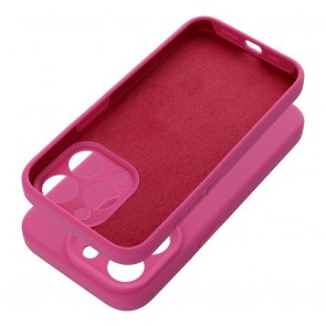 Pouzdro SILICONE 2mm pro IPHONE 16 Pro Max růžové
