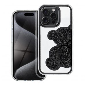 Pouzdro TEDDY BEAR pro IPHONE 16 Pro Max černé