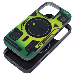  F-PROTECT Levels s technologií Dual Layer 4D, kompatibilní s vojenským pádovým testem a MagSafe pro IPHONE 16 PRO MAX cyber green