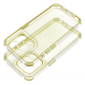 Pouzdro MATRIX CLEAR pro IPHONE 16 PLUS žluté