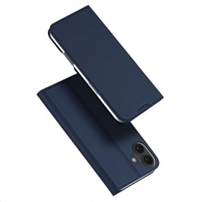 DUX DUCIS peněženkové pouzdro SKIN PRO pro IPHONE 16 Plus modré
