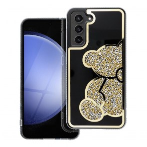 Pouzdro TEDDY BEAR pro SAMSUNG S24 Ultra gold